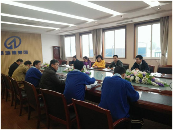 山東省科協領導來我公司調研